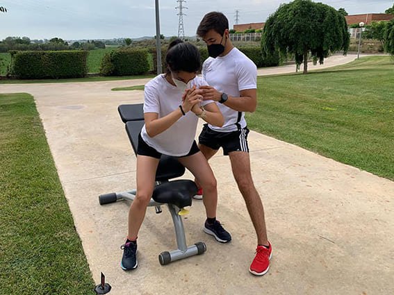 María, la nueva fisioterapeuta que se suma al equipo 1 Fisioterapia deportiva