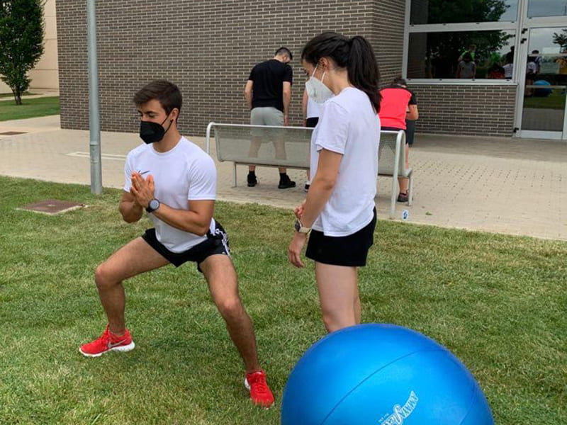 María, la nueva fisioterapeuta que se suma al equipo 2 Fisioterapia deportiva