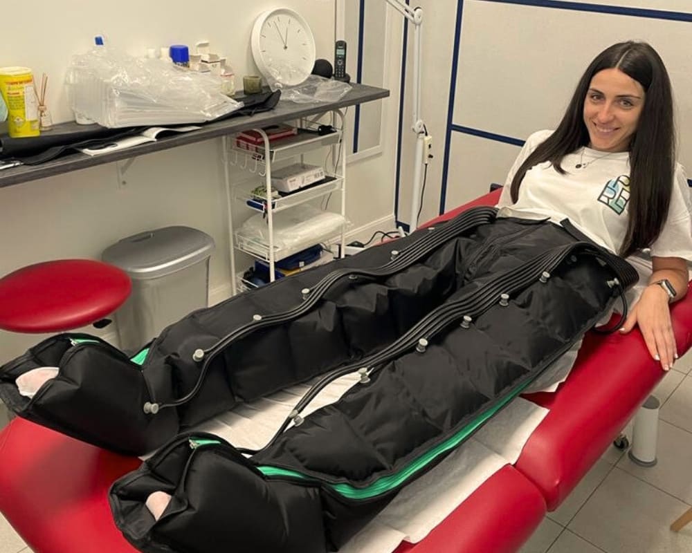 Vitalymph Fascia Addominale Per Drenaggio Linfatico | Taglie M E L | Chiusura Velcro | Uso Domestico E Fisioterapia