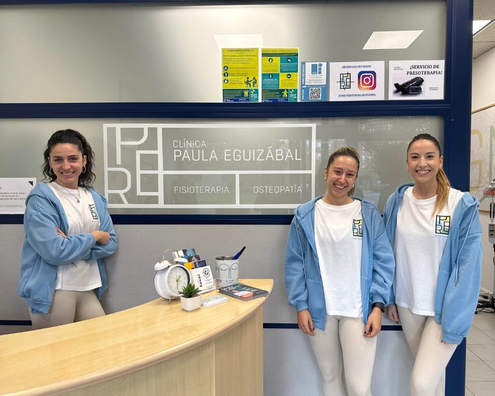 Paula, la nueva fisioterapeuta que se suma al equipo 1 Equipo de fisioterapia Paula Eguizábal
