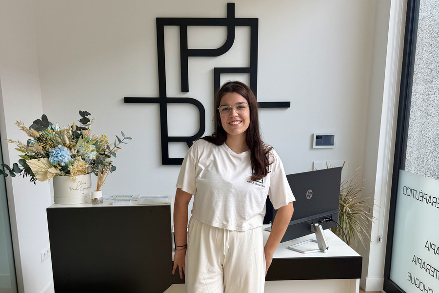 Rebeca Díez, fisioterapeuta especialista en trastornos temporomandibulares